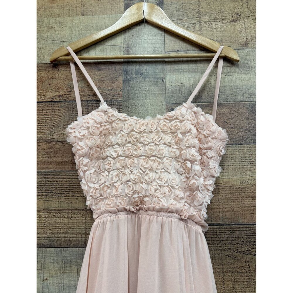 LULUS Exclusive The Prettiest Rose Light Pink Maxi Dress L - Picture 9 of 11